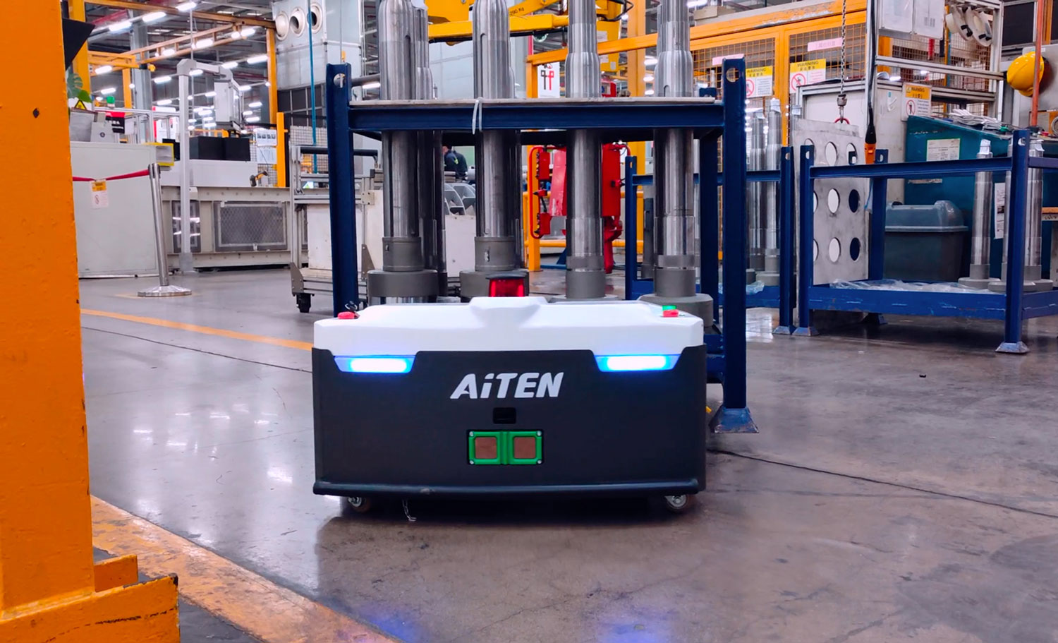 milan米兰AGV机器人助企业复工